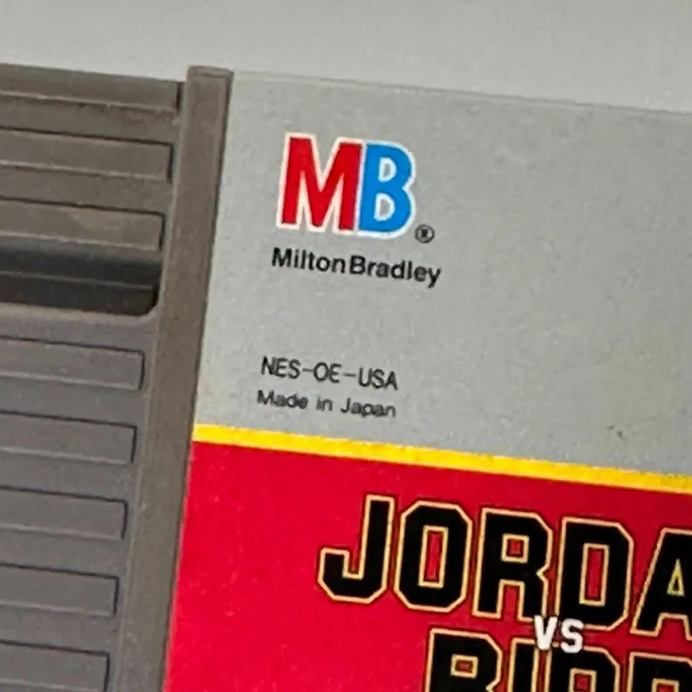 Jordan VS Bird One On One Nintendo Game